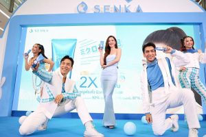 แบรนด์แอมบาสเดอร์ของกลุ่มผลิตภัณฑ์ทำความสะอาดผิวหน้าของเซนกะ คุณใบเฟิร์น-พิมพ์ชนก